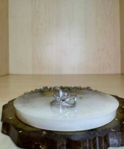 ΓΥΝΑΙΚΕΙΟ ΔΑΧΤΥΛΙΔΙ ΜΕ ΖΙΡΓΚΟΝ- ΑΣΗΜΙ