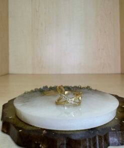 ΓΥΝΑΙΚΕΙΟ ΔΑΧΤΥΛΙΔΙ ΜΕ ΖΙΡΓΚΟΝ- ΧΡΥΣΟ