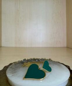 ΣΚΟΥΛΑΡΙΚΙΑ ΚΡΕΜΑΣΤΑ ''2HEART''- ΠΡΑΣΙΝΑ