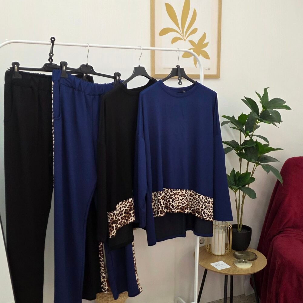 ΣΕΤ ΕΛΑΣΤΙΚΟ ΜΕ ANIMAL PRINT ΛΕΠΤΟΜΕΡΕΙΕΣ