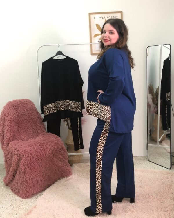 ΣΕΤ ΕΛΑΣΤΙΚΟ ΜΕ ANIMAL PRINT ΛΕΠΤΟΜΕΡΕΙΕΣ - Image 4