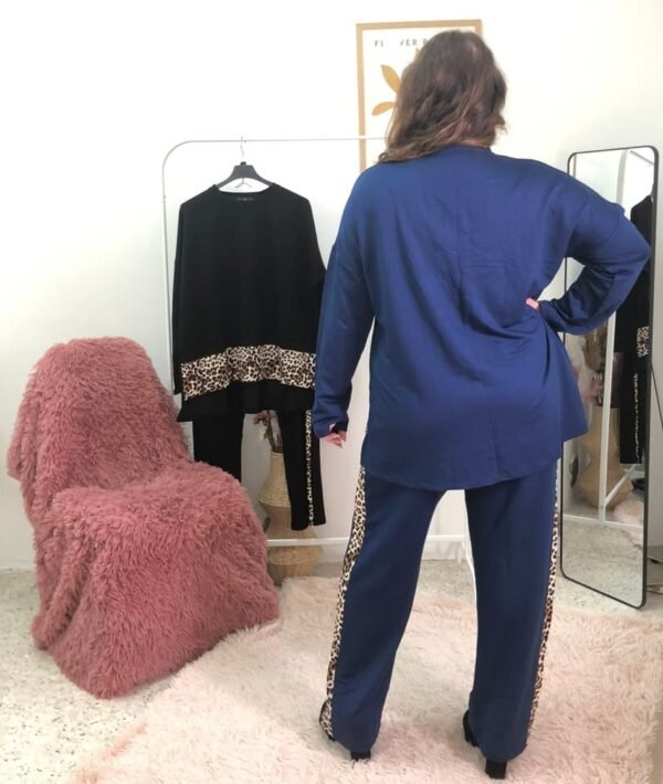 ΣΕΤ ΕΛΑΣΤΙΚΟ ΜΕ ANIMAL PRINT ΛΕΠΤΟΜΕΡΕΙΕΣ - Image 3