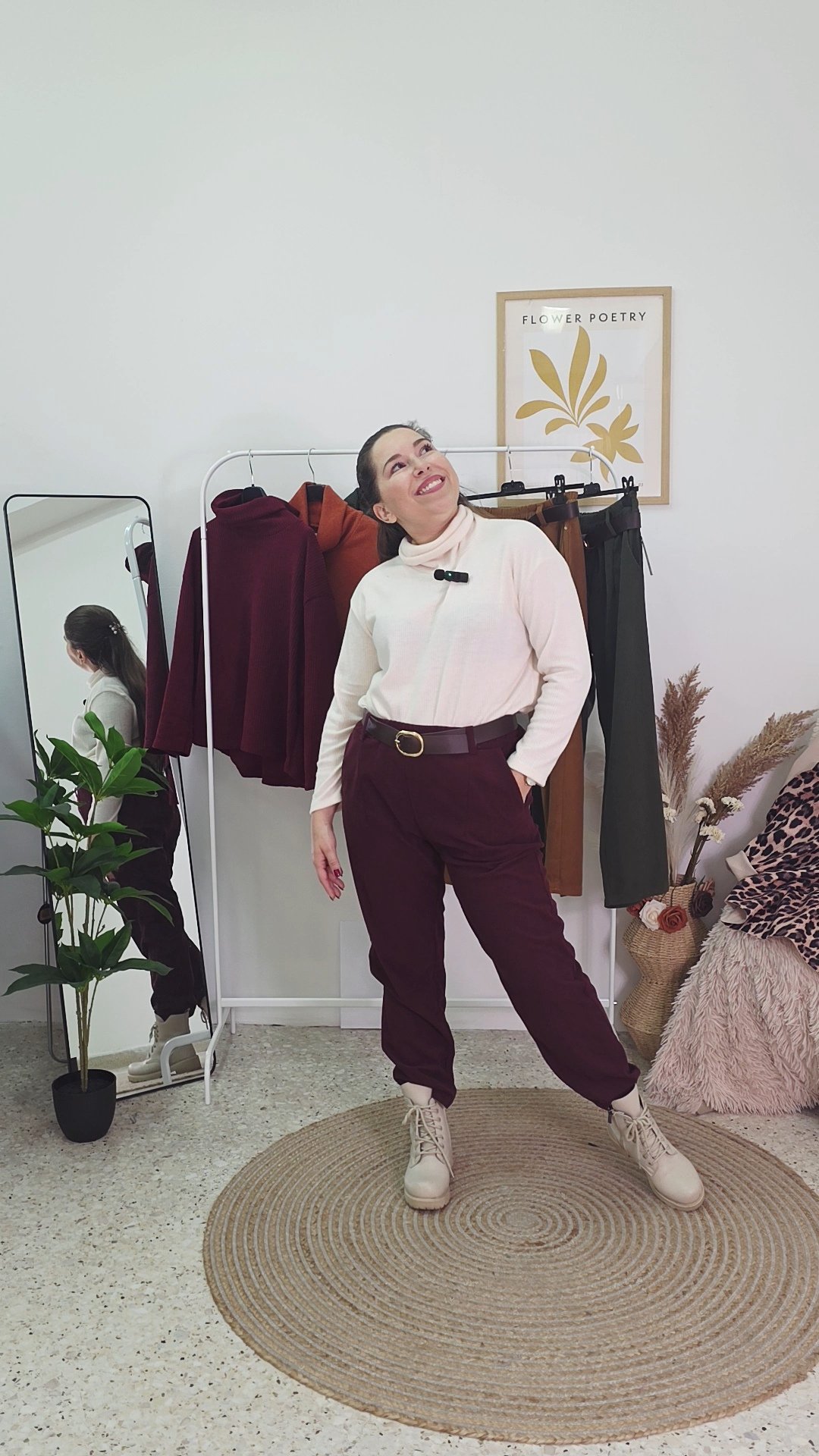 ΨΗΛΟΜΕΣΟ ΠΑΝΤΕΛΟΝΙ ΚΟΤΛΕ ΜΕ ΖΩΝΗ- ΜΠΟΡΝΤΟ