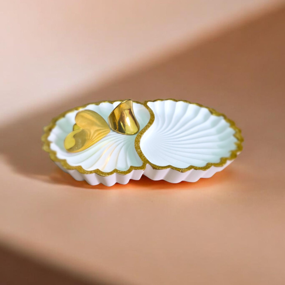 "Shell Duo" δισκάκι κοσμημάτων handmade Copy