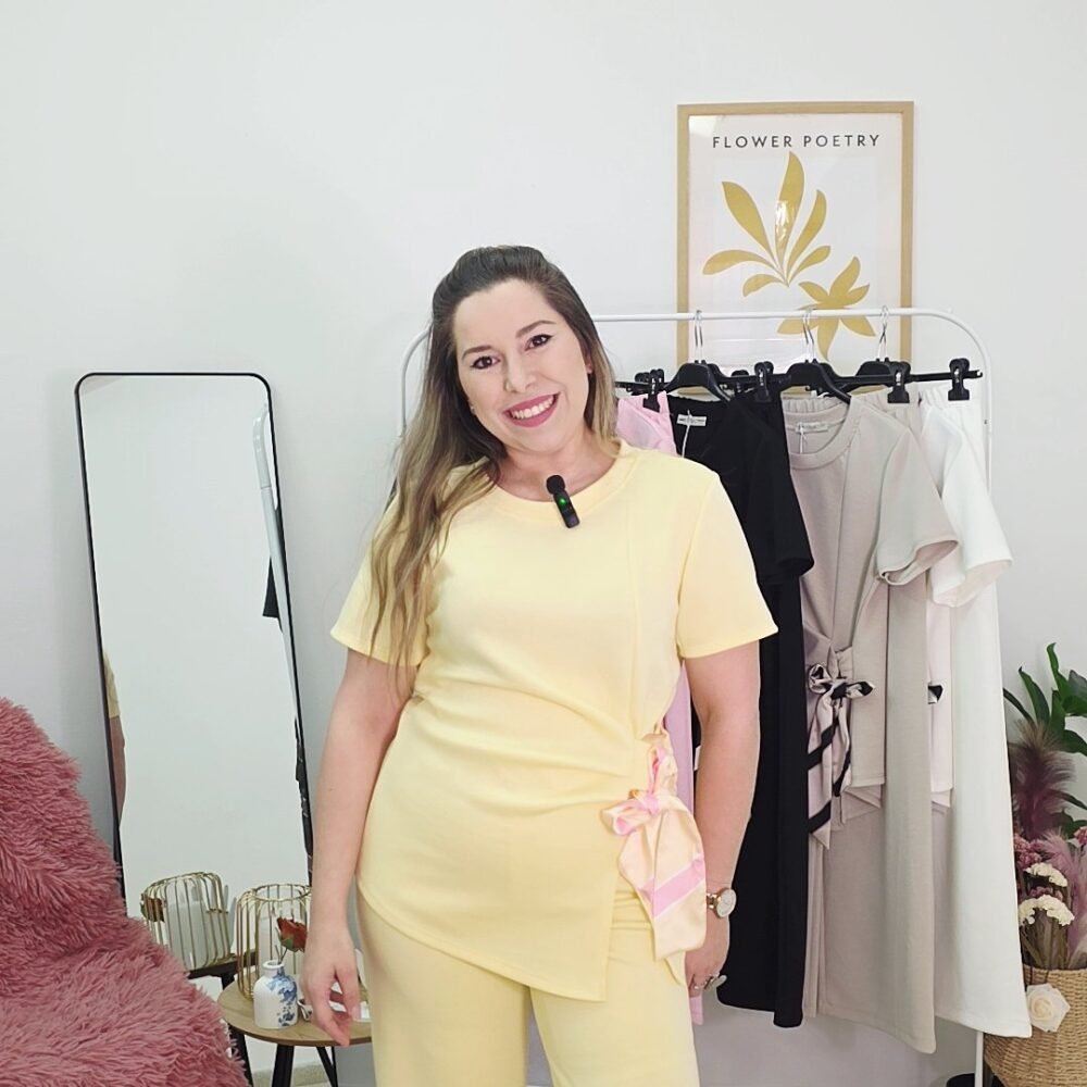 *ΣΕΤ BUTTER ΜΠΛΟΥΖΑ ΜΕ ΣΑΤΕΝ ΚΟΡΔΕΛΑ ΚΑΙ ΠΑΝΤΕΛΟΝΙ ΜΕ ΛΑΣΤΙΧΟ